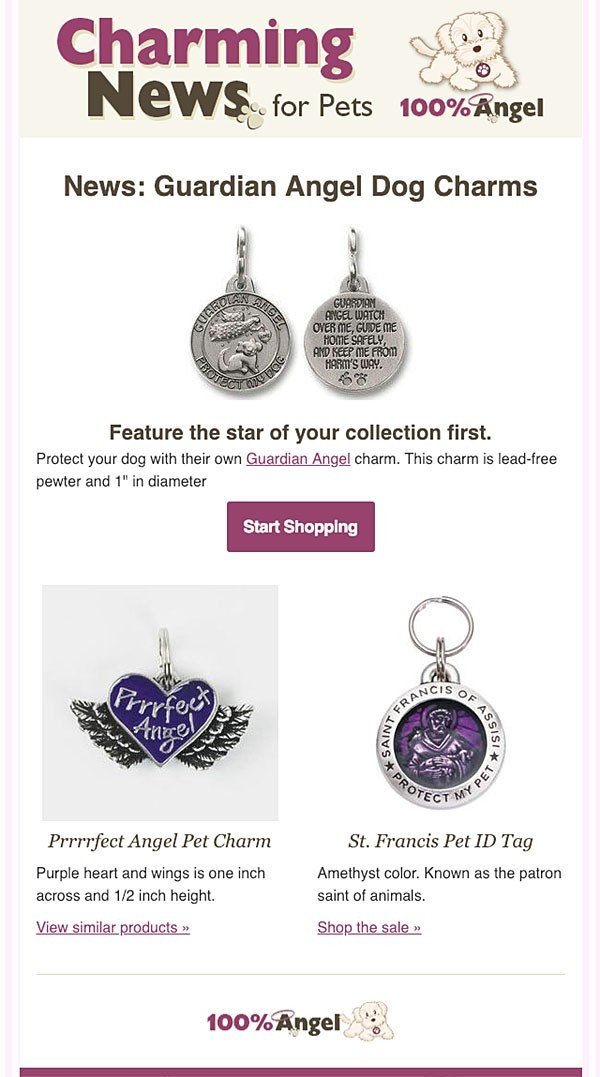 Charming News Email Design