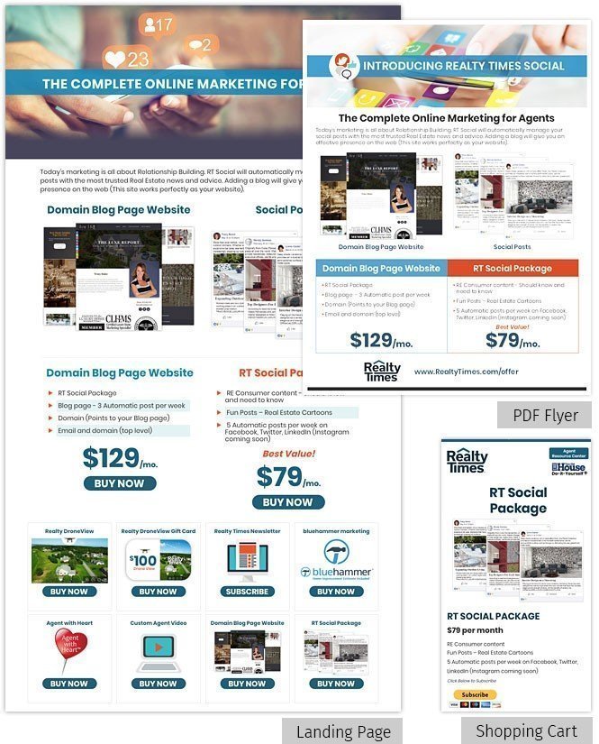 RT Social Landing Page
