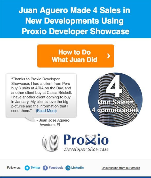 Proxio SSO Email Design