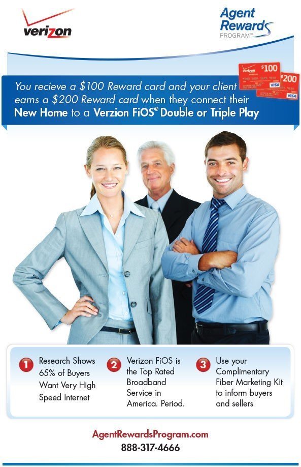 Verizon Agent Reward Poster