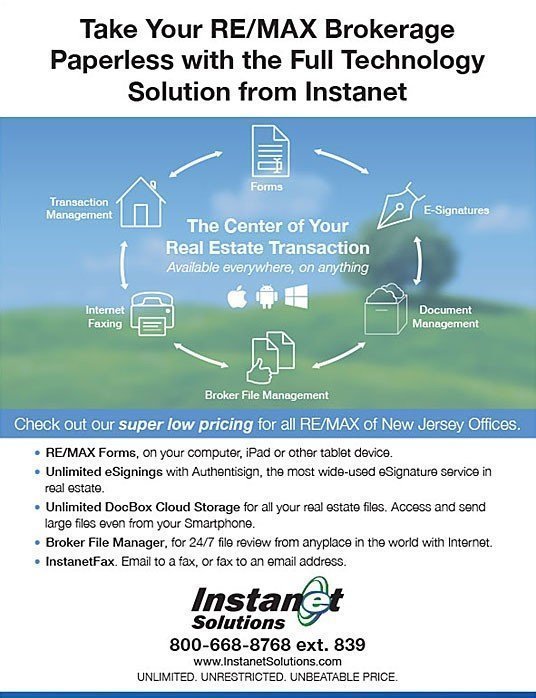 REMAX flyer design for Instanet Solutions