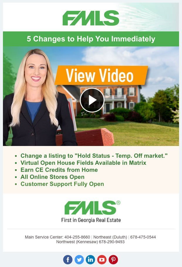 5 Changes Video and Email