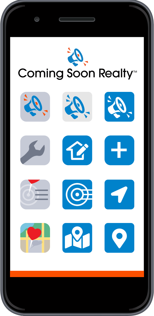 Coming Soon Realty App Icon Designs