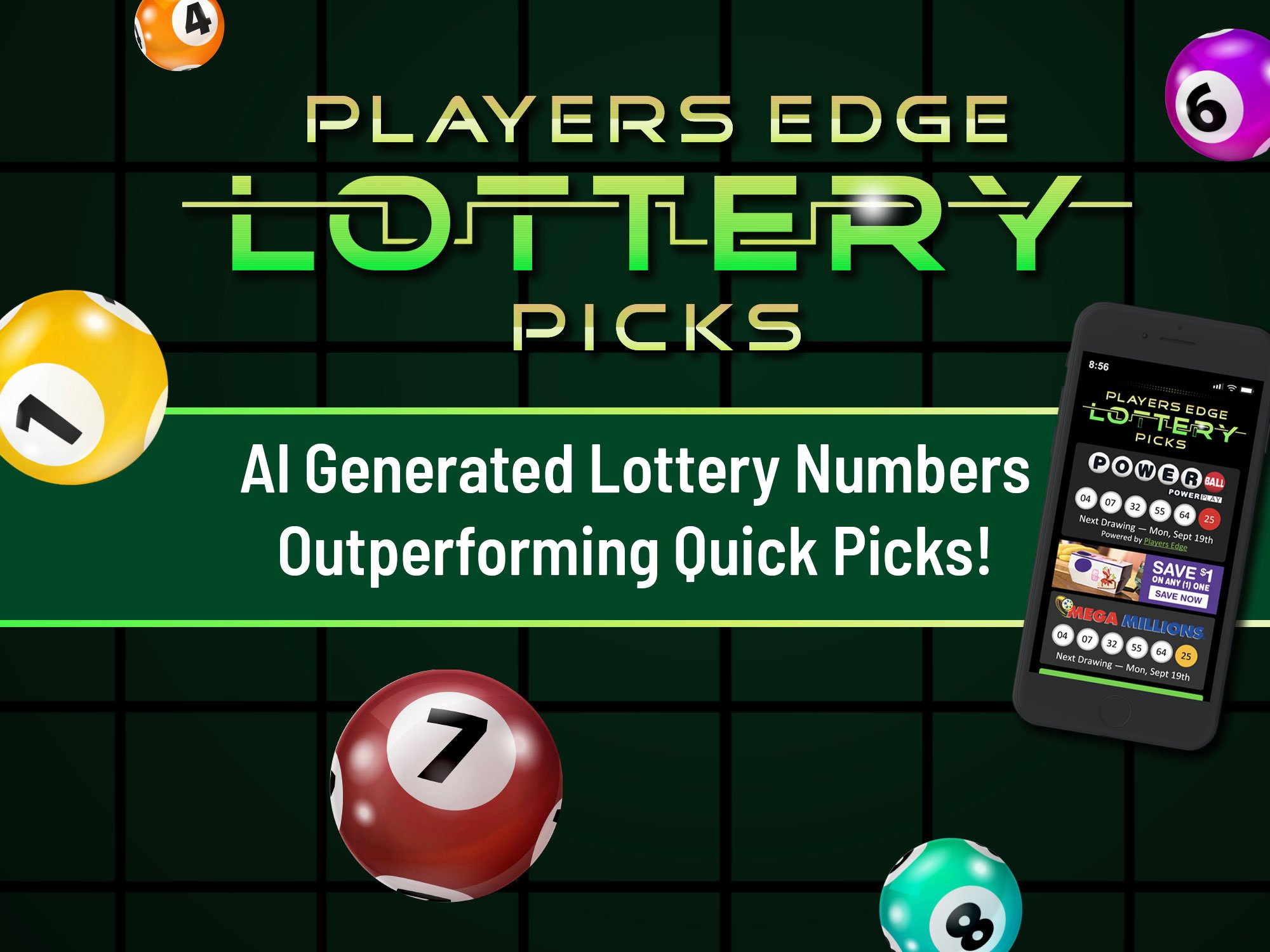 UI Design and More for Player’s Edge Lottery